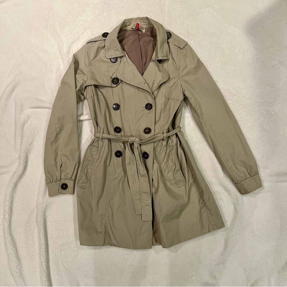 Women's Tan Trench Coat